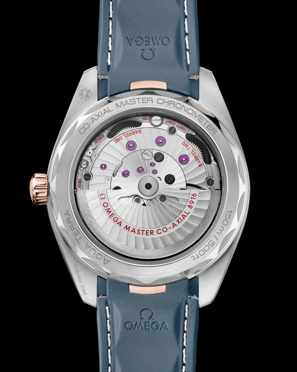 41 mm, acciaio‑oro Sedna™ su cinturino in caucciù