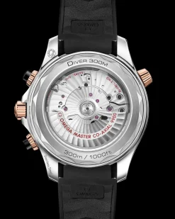 44 mm, acciaio‑oro Sedna™ su cinturino in caucciù