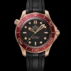 42 mm, Bronze gold su cinturino in caucciù