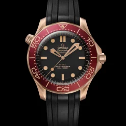 42 mm, Bronze gold su cinturino in caucciù