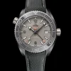 45,5 mm, ceramica grigia su cinturino in caucciù