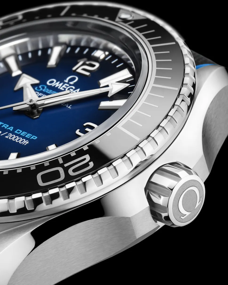 45,5 mm, O‑MEGASTEEL su cinturino in caucciù