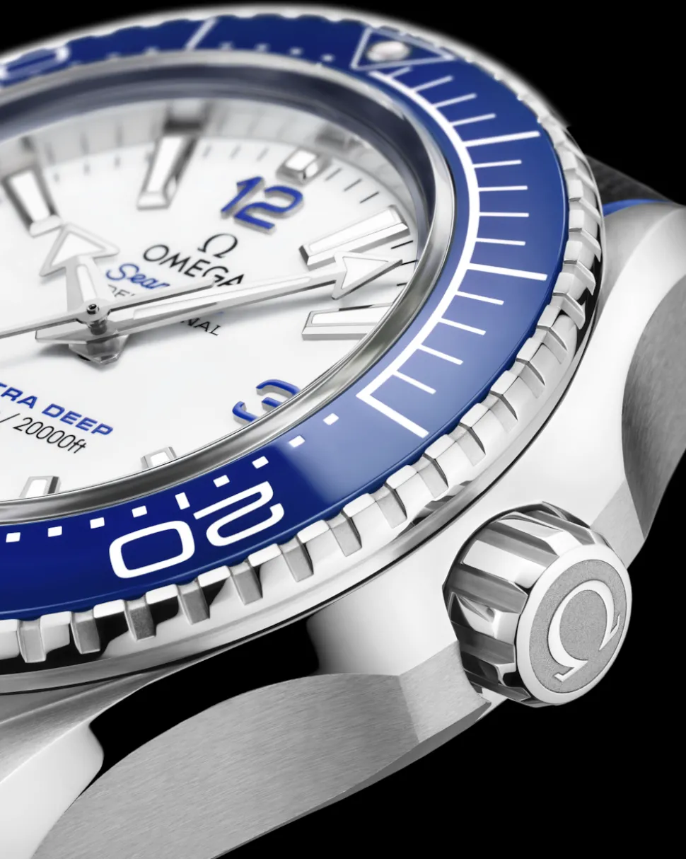 45,5 mm, O‑MEGASTEEL su cinturino in caucciù
