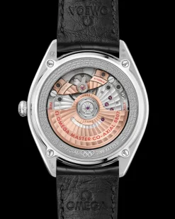 39,5 mm, oro Canopus Gold™ su cinturino di pelle