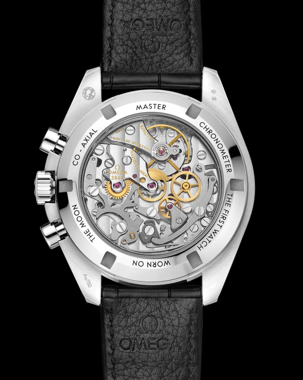 42 mm, oro Canopus Gold™ su cinturino di pelle