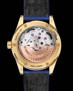 41 mm, oro giallo su cinturino di pelle