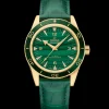 41 mm, oro giallo su cinturino di pelle