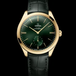 40 mm, oro giallo su cinturino di pelle
