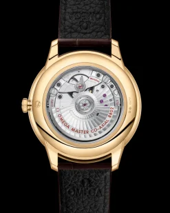 41 mm, oro giallo su cinturino di pelle