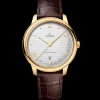 40 mm, oro giallo su cinturino di pelle