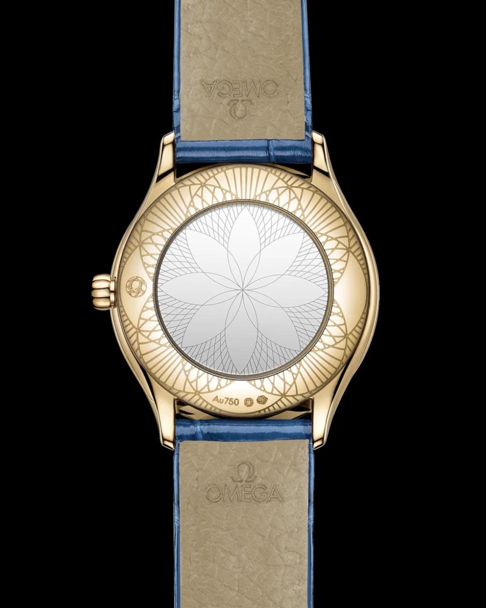 26 mm, oro Moonshine™ su alligatore