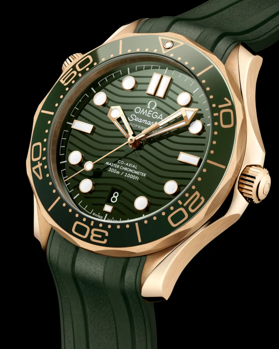 42 mm, oro Moonshine™ su cinturino in caucciù