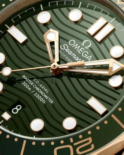 42 mm, oro Moonshine™ su cinturino in caucciù
