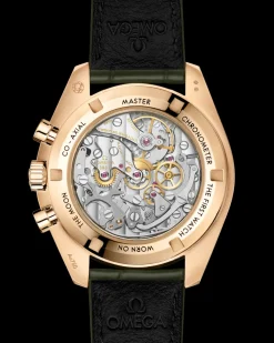 42 mm, oro Moonshine™ su cinturino di pelle