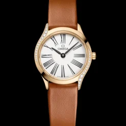 26 mm, oro Moonshine™ su cinturino di pelle