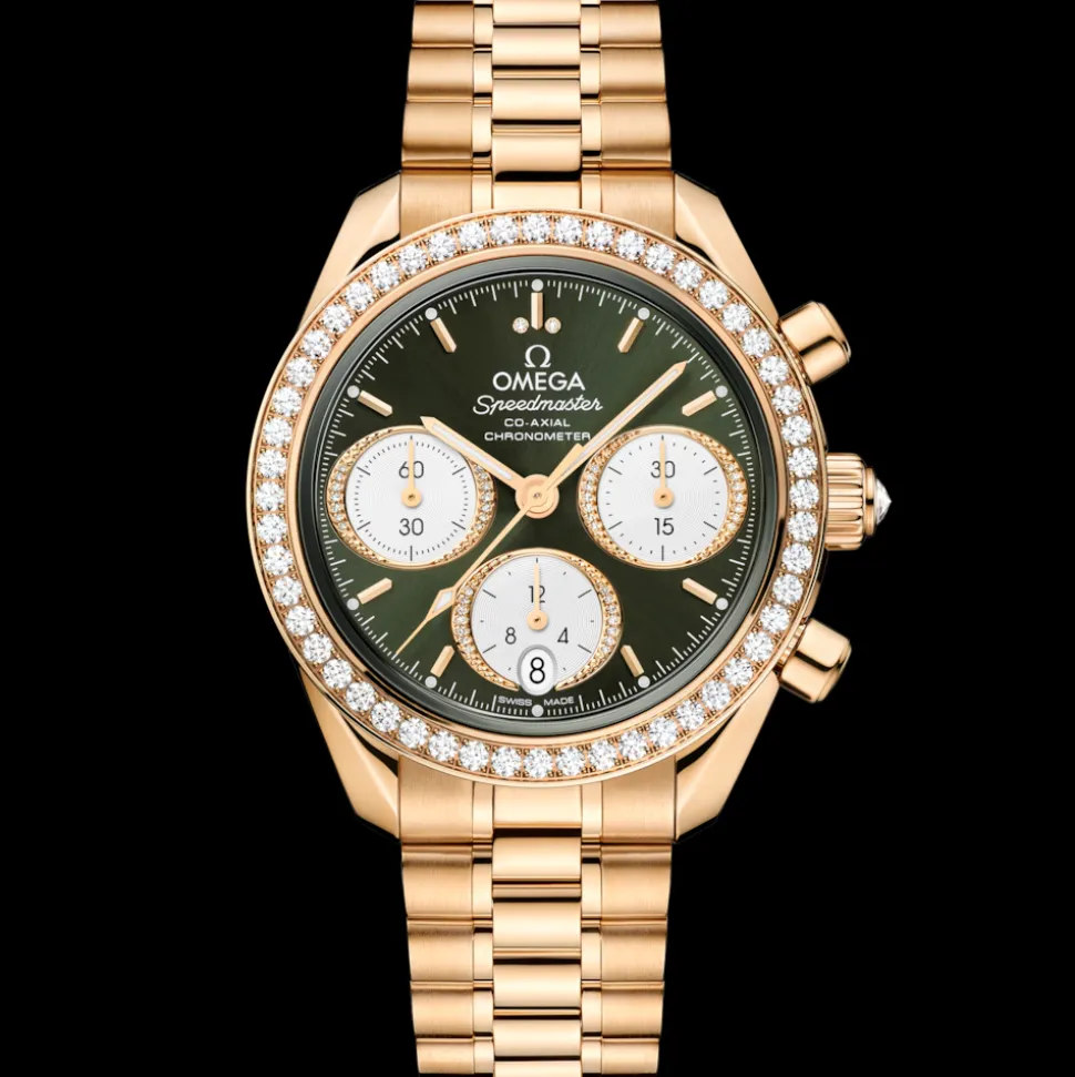 38 mm, oro Moonshine™ su oro Moonshine™