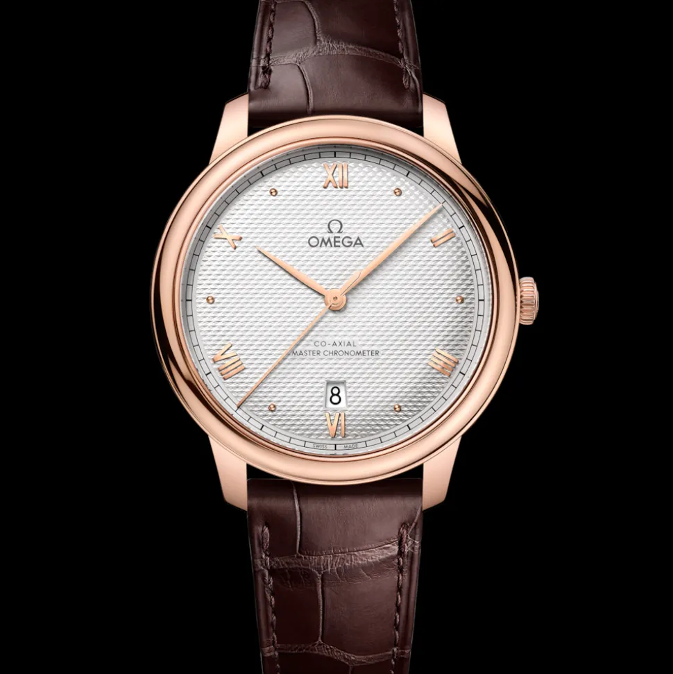 40 mm, oro Sedna™ su cinturino di pelle