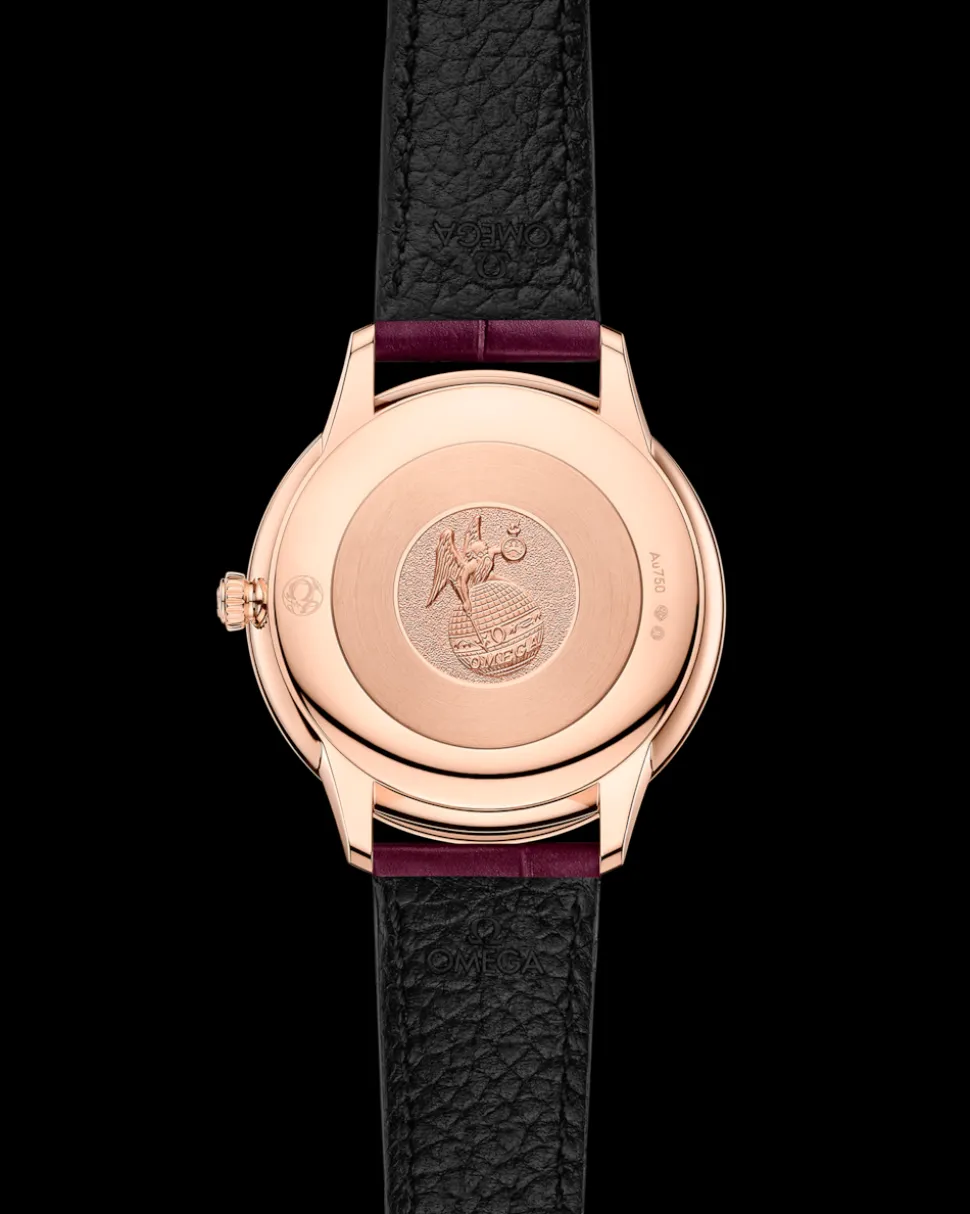 30 mm, oro Sedna™ su cinturino di pelle