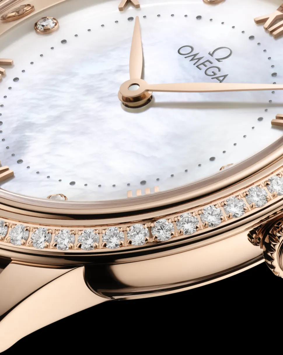 30 mm, oro Sedna™ su cinturino di pelle