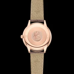 30 mm, oro Sedna™ su cinturino di pelle