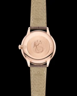 27,5 mm, oro Sedna™ su cinturino di pelle
