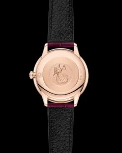 27,5 mm, oro Sedna™ su cinturino di pelle
