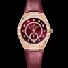 34 mm, oro Sedna™ su cinturino di pelle