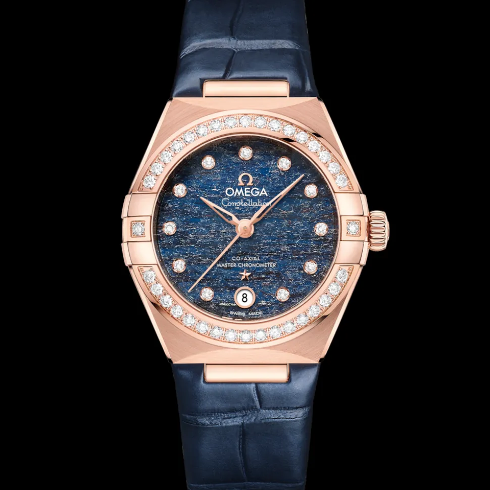 29 mm, oro Sedna™ su cinturino di pelle