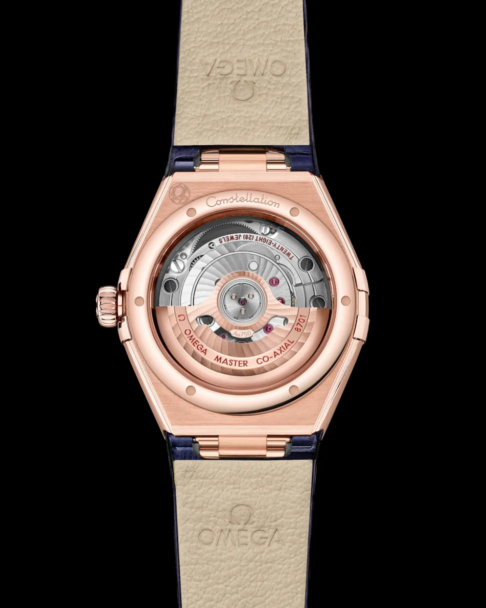 29 mm, oro Sedna™ su cinturino di pelle