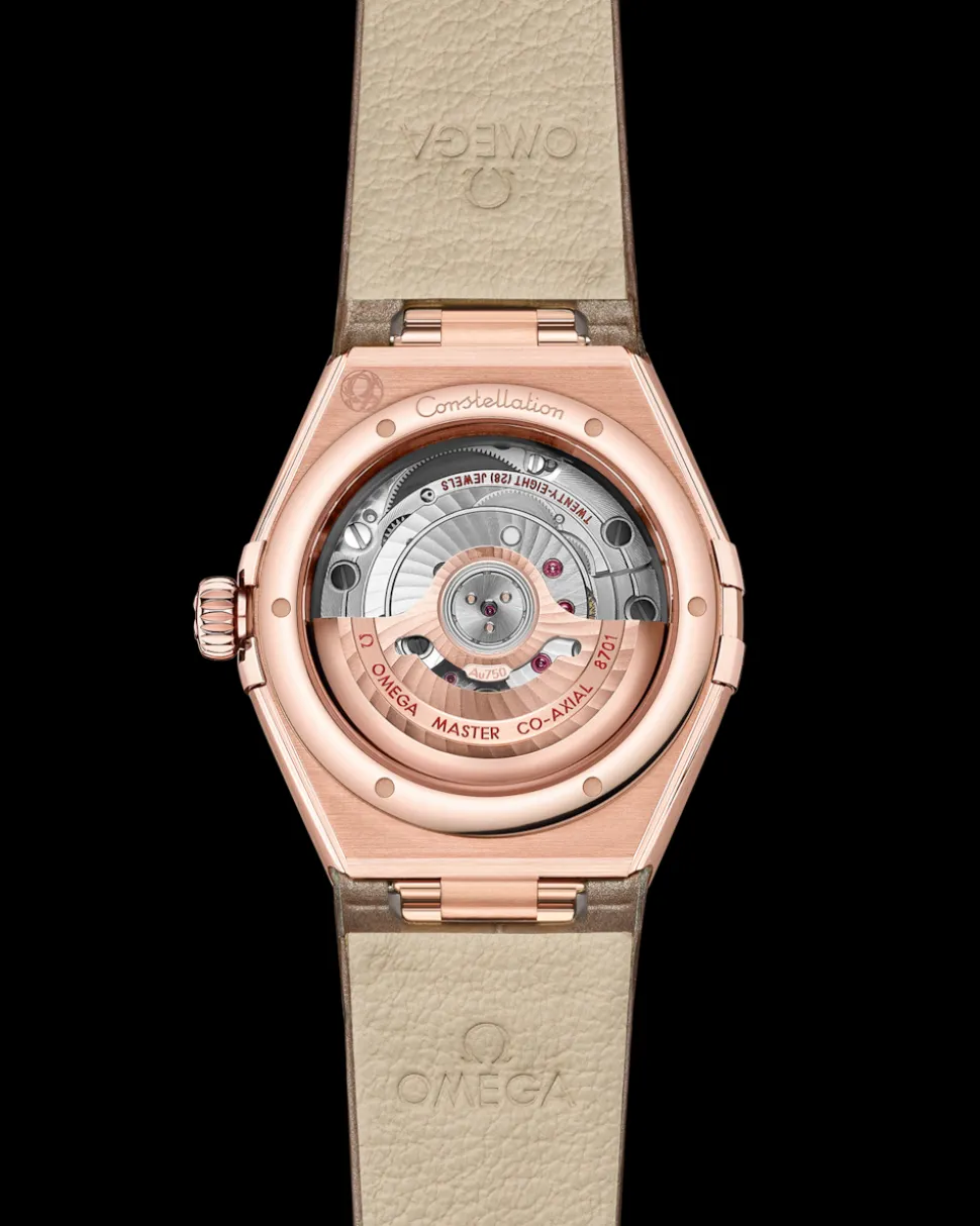 29 mm, oro Sedna™ su cinturino di pelle