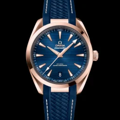 41 mm, oro Sedna™ su cinturino in caucciù