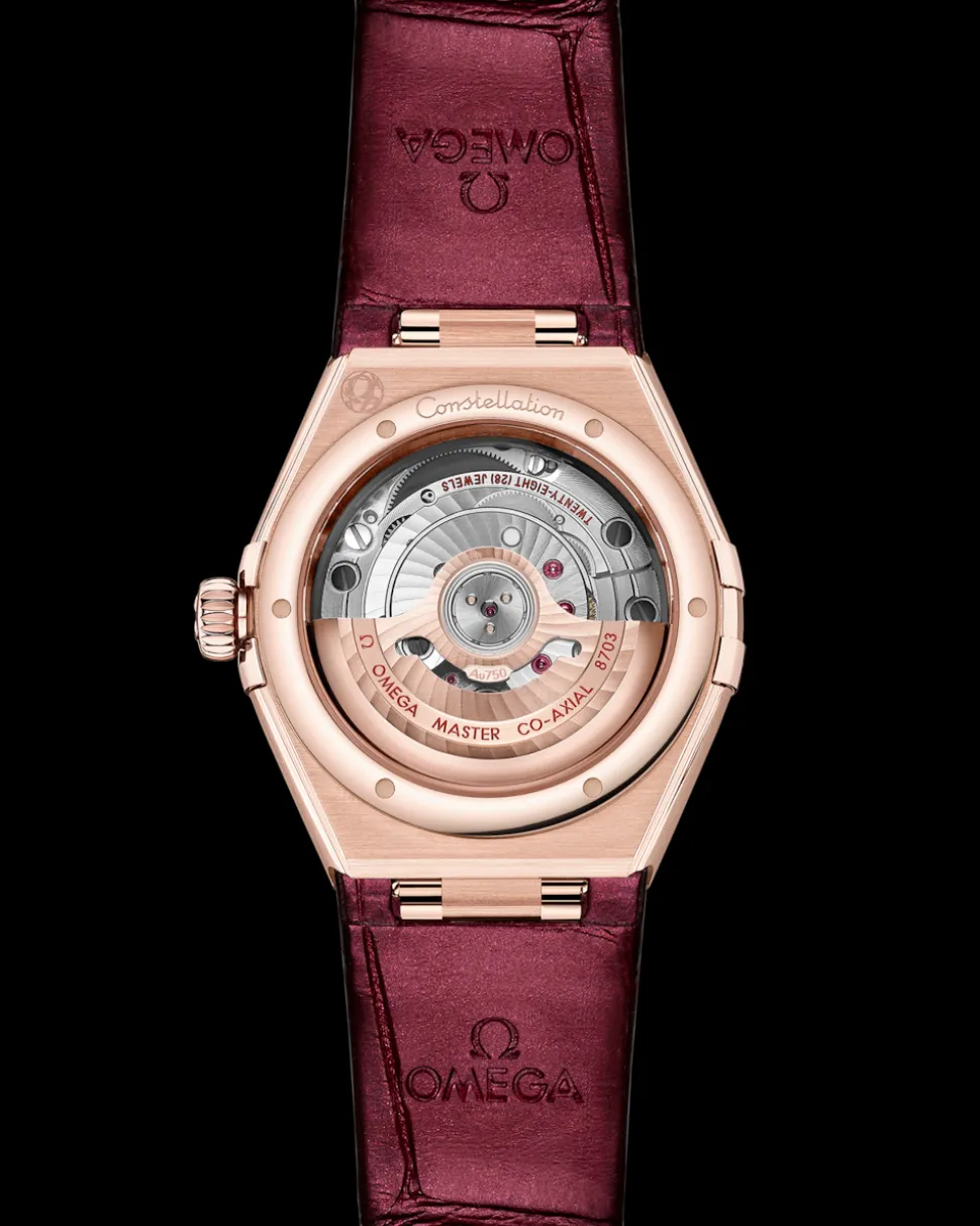 29 mm, oro Sedna™ su cinturino di pelle