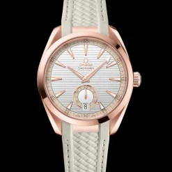 41 mm, oro Sedna™ su cinturino in caucciù