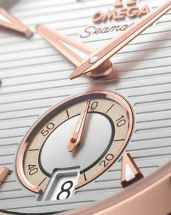 41 mm, oro Sedna™ su cinturino in caucciù