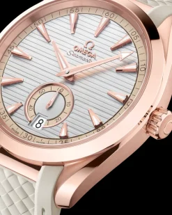 41 mm, oro Sedna™ su cinturino in caucciù