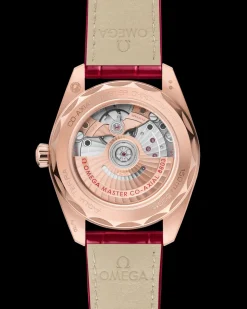 38 mm, oro Sedna™ su cinturino di pelle