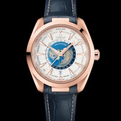 43 mm, oro Sedna™ su cinturino di pelle