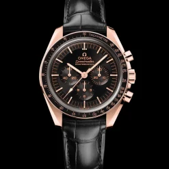 42 mm, oro Sedna™ su cinturino di pelle