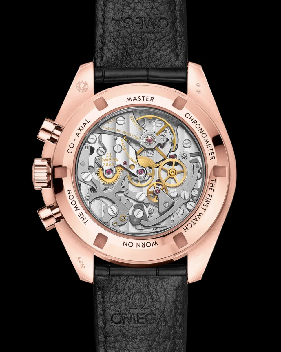 42 mm, oro Sedna™ su cinturino di pelle