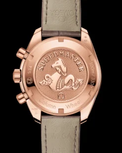 38 mm, oro Sedna™ su cinturino di pelle