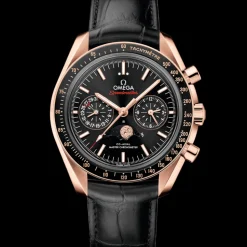 44,25 mm, oro Sedna™ su cinturino di pelle