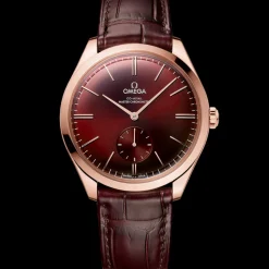 40 mm, oro Sedna™ su cinturino di pelle