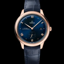 41 mm, oro Sedna™ su cinturino di pelle
