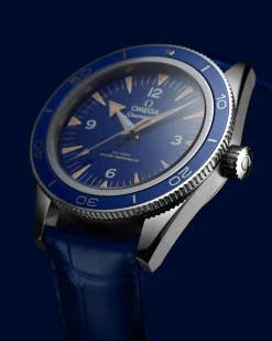 41 mm, platino su cinturino di pelle