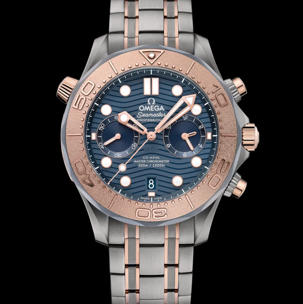 44 mm, titanio ‑ tantalio ‑ oro Sedna™ su titanio ‑ tantalio ‑ oro Sedna™