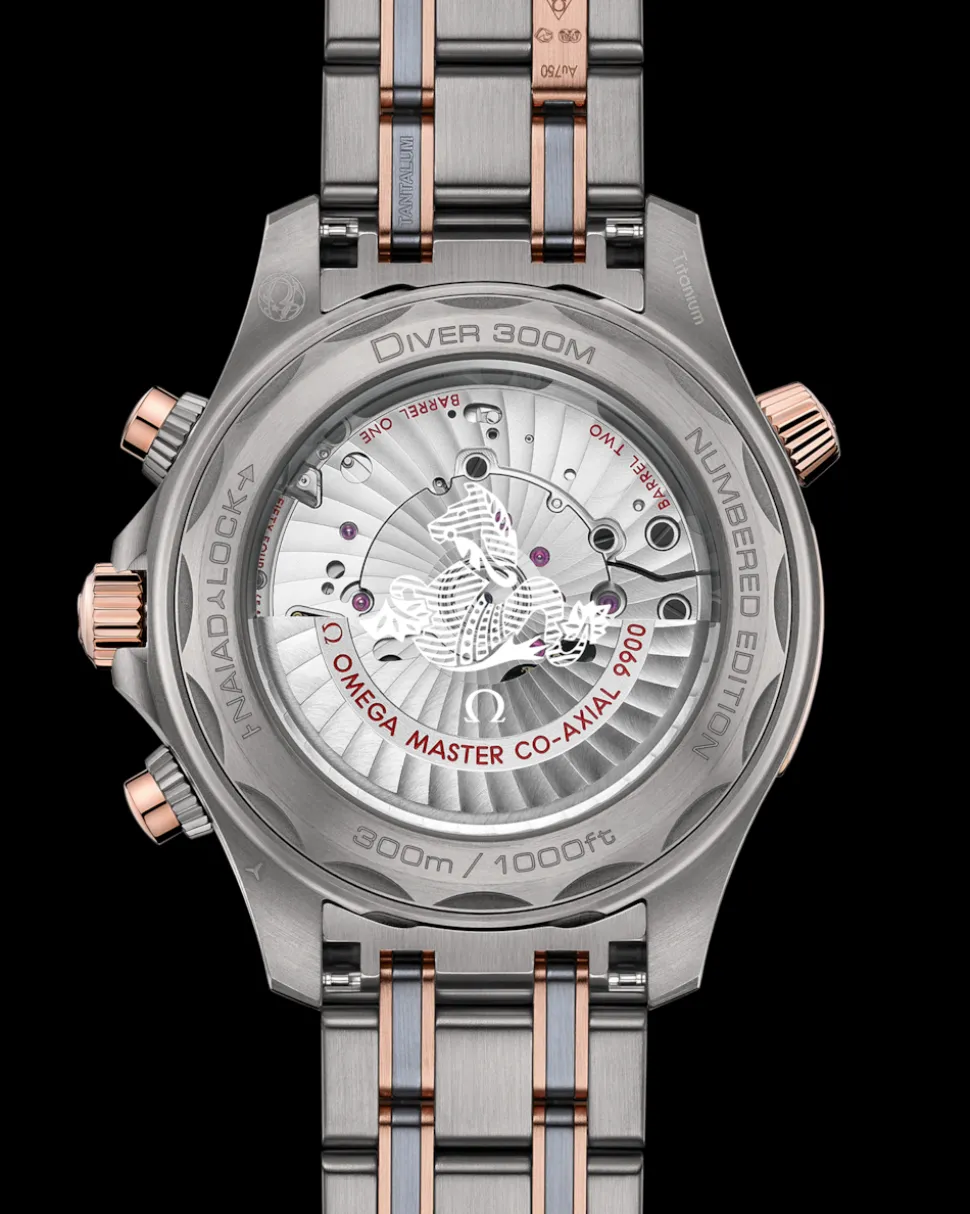 44 mm, titanio ‑ tantalio ‑ oro Sedna™ su titanio ‑ tantalio ‑ oro Sedna™