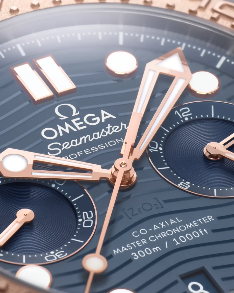44 mm, titanio ‑ tantalio ‑ oro Sedna™ su titanio ‑ tantalio ‑ oro Sedna™