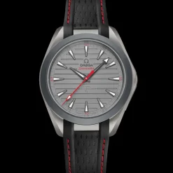 41 mm, titanio su cinturino in caucciù