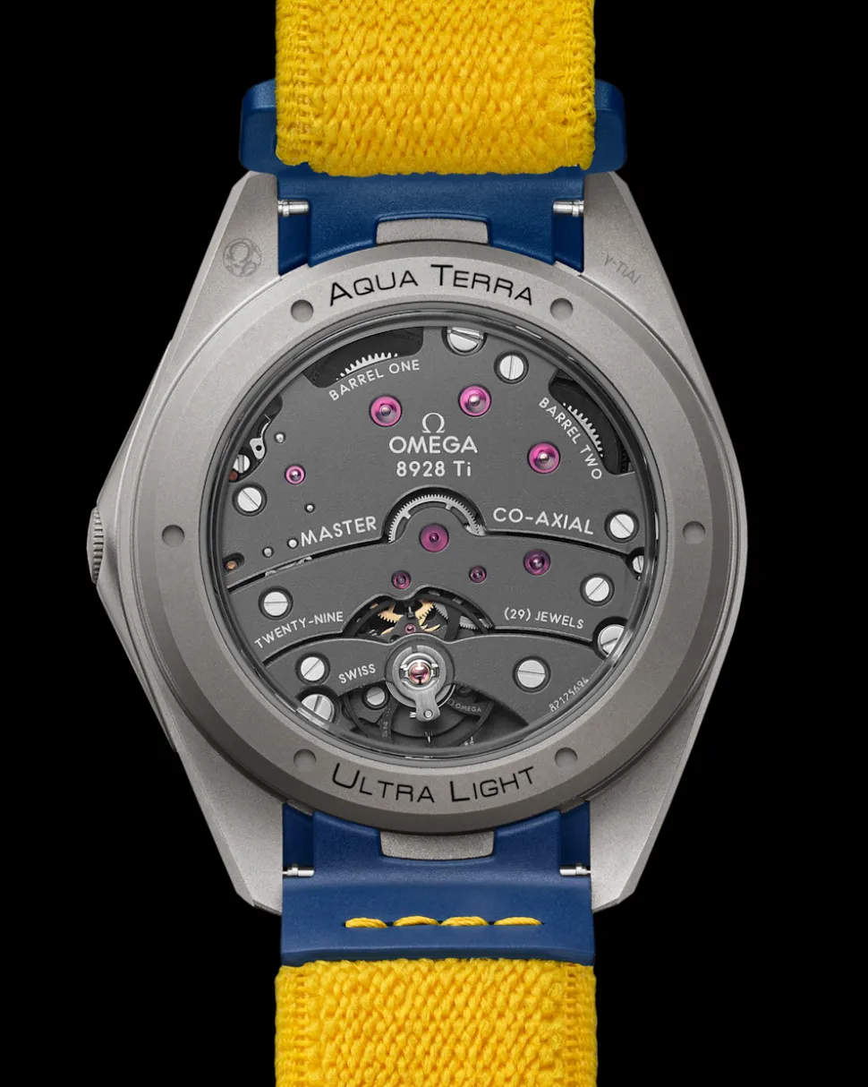 41 mm, titanio su cinturino in caucciù