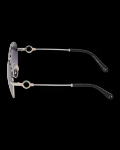 Occhiale da sole stile aviatore, donna
